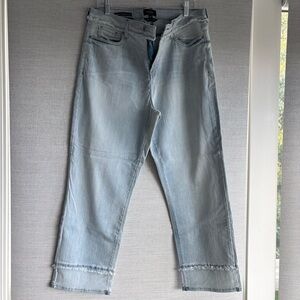 NYDJ Light Wash Straight Leg Jeans